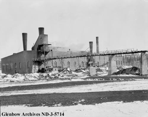 nd-3-5714 - City Power plant, Edmonton, Alberta. - 1931